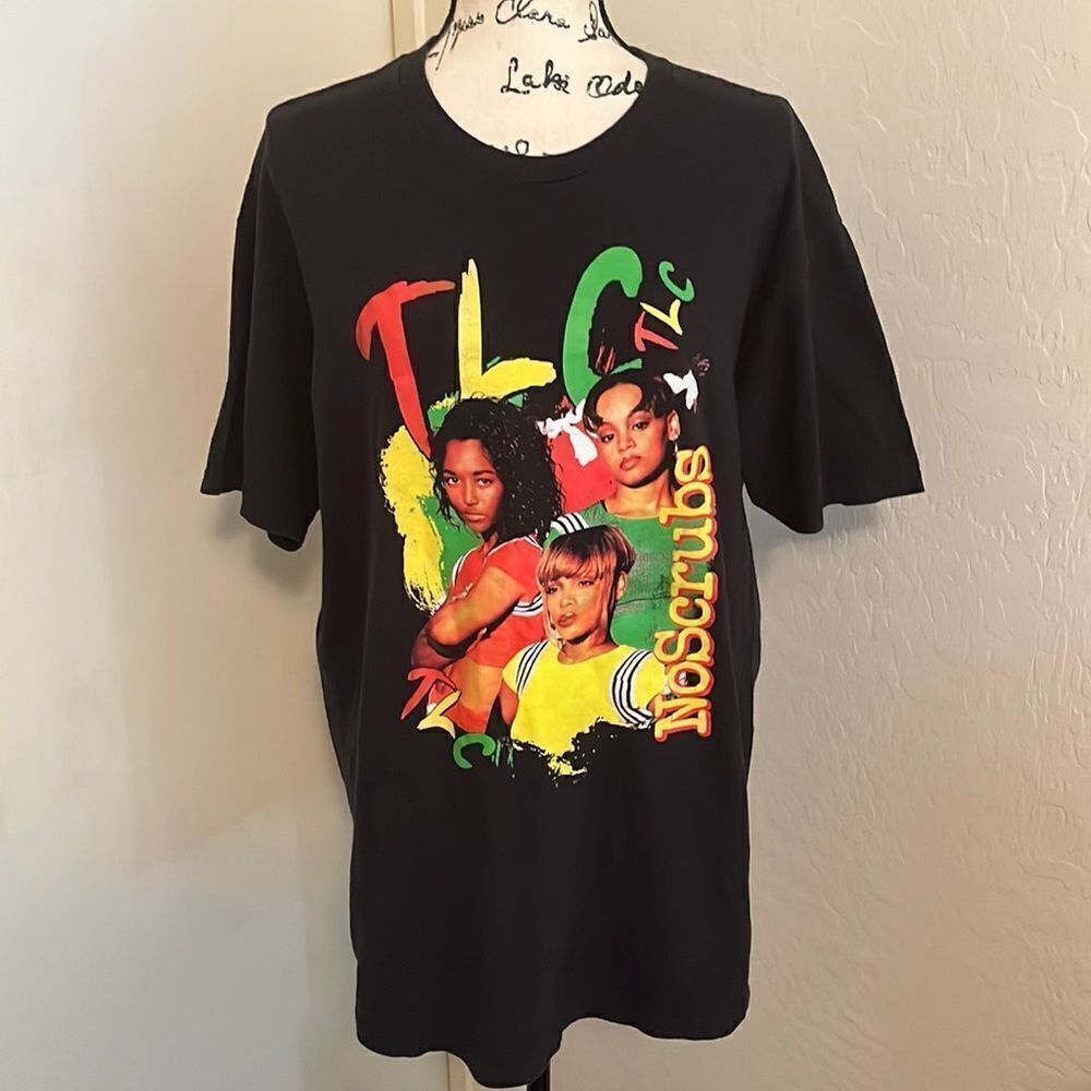 TLC Black Graphic Shirt